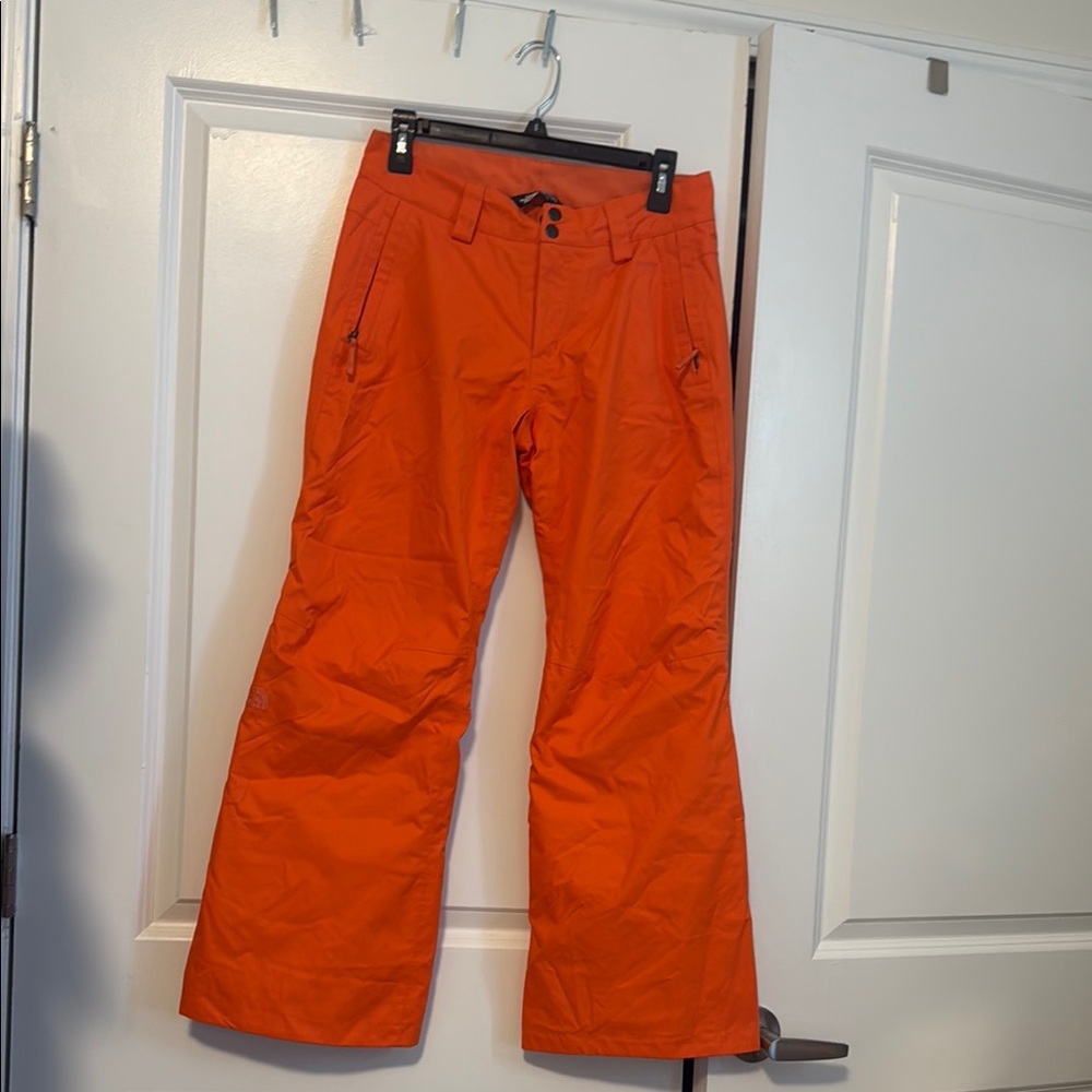 The North Face Bold Orange Snow Pants